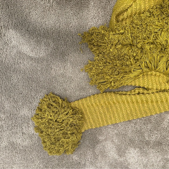 Hanifa Mila Cropped Cardigan
Color Mustard
Size 2X/3X - Picture 6 of 6